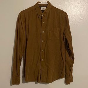 Tan corduroy shirt